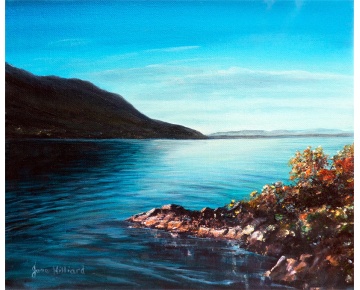 MountainsilhouetteatKillarneylake