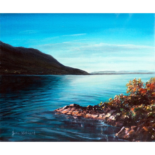 MountainsilhouetteatKillarneylake