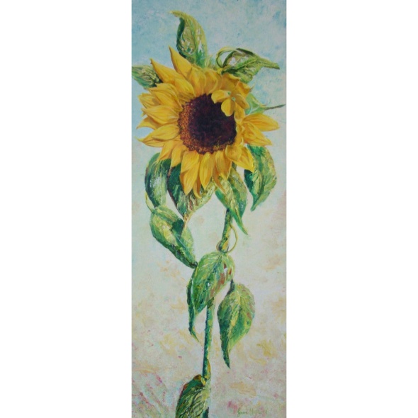 Sunflower 1150painting12x32inframedsize22x42inapprox aed65d99-f1d5-4f50-be9f-a2fbcafc835b